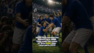 Jepang Bukan Lagi Tim yang Diremehkan di Piala Dunia #sepakbolajepang #pialadunia #samuraibiru #sejarahsepakbola