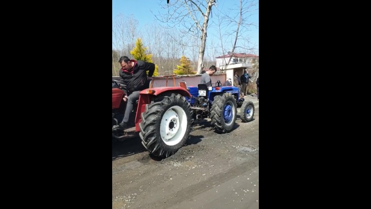 Leyland 154 vs universal 445 çekişme (leylandın gücü) SONA DİKKAT