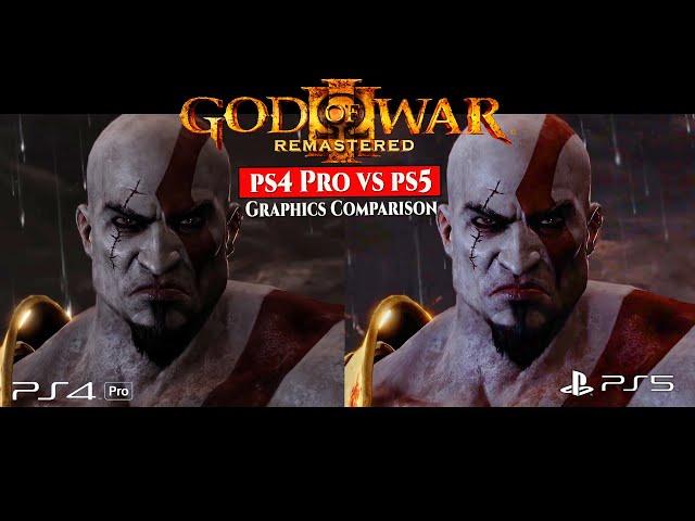 Comparação gráfica: God of War 3 no PlayStation 4 e no PlayStation 3