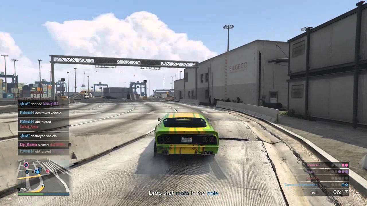 GTA 5 I Be Dropping Them Cars Like Basketball