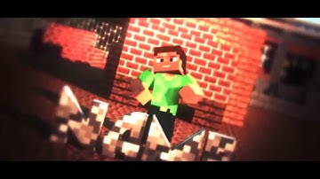 INTRO [036] - 3D Minecraft Cobblestone Charakter SG Sync- Intros [30FPS|720p HD] | YourName