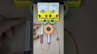 Two Anloang Voltmeter Powered by Regenerative Braking Explained | DCMotor #shorts #dcmotor #tech