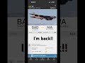 I’m back!! #flightradar24 #straforsett