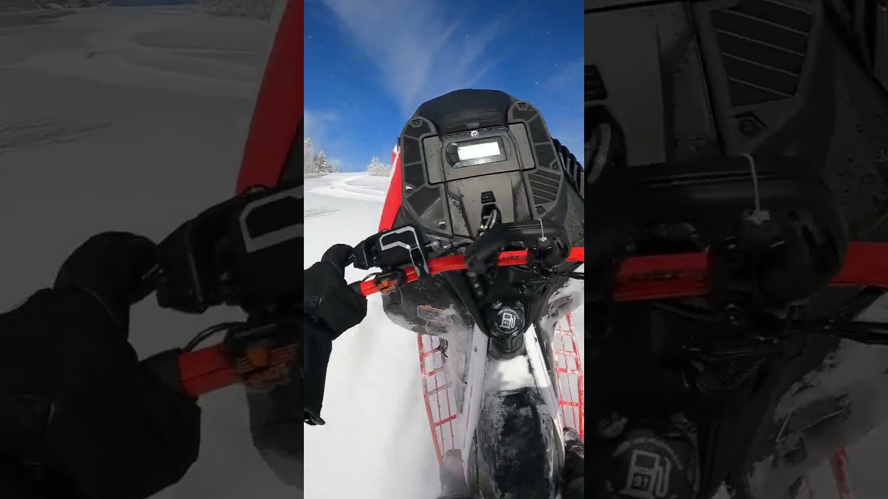 This Lynx Shredder RE is a wheelie monster! Such a great first day on the sled! Day 12 (1/7/2023)