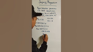 Janjang Aritmetik/ Arithmetic Progression #addmaths #spm