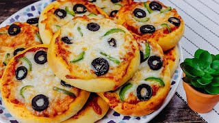 Super Quick & Easy PIZZA BITES | Mini Pizza Recipe | pizza kaise banate hain