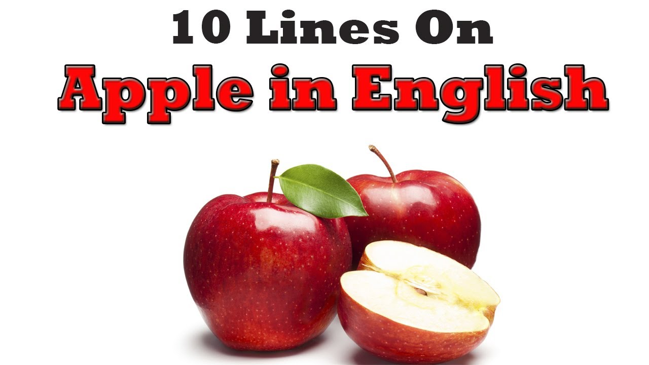10 lines essay on apple in english apple par english me essay apple