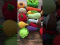 Crochet Vegetables Toys 