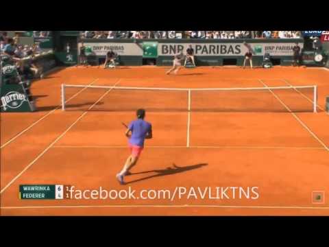 Roger Federer vs Stan Wawrinka - Roland Garros 2015 Tennis Match Full Highlights