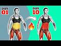 FLATTEN That Stubborn Lower Belly 🔥 30-Min Daily Standing Workout for Women Over 50 (Real Results✅)