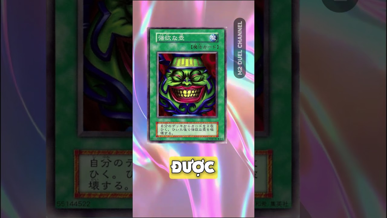 Có thể bạn chưa biết Pot Of Greed | Yugioh M2DA