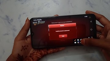 How to fix Invalid account or password. problem solve in wow Rummy Live