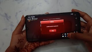 How to fix Invalid account or password. problem solve in wow Rummy Live screenshot 4