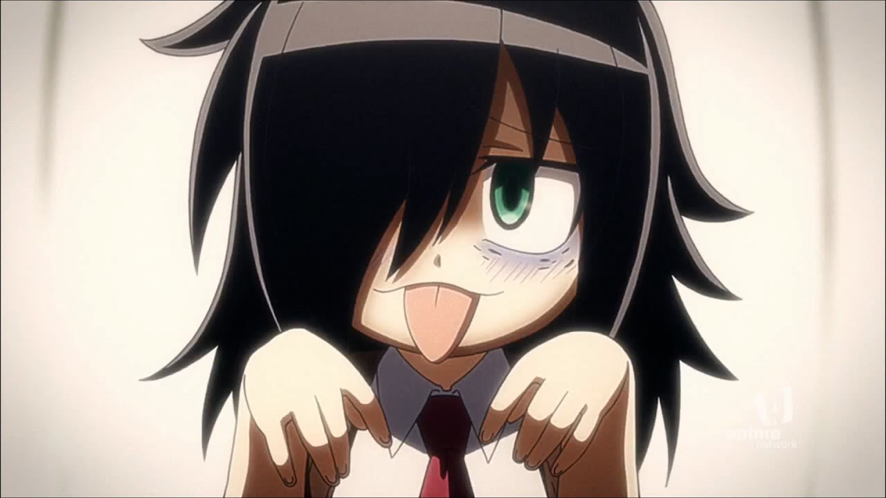 Random Anime Characters Akanbe, Blowing Raspberry's and Sticking ...