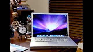 Quick look, PowerBook G4 &#39;17 1.67 GHz With Leopard Intro!