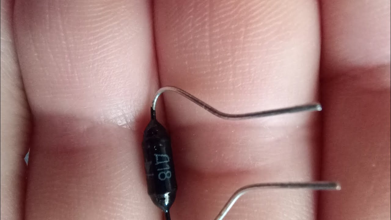 Kristal radyo rus D18 diyot testi. Russian D18 diode test - YouTube
