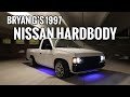 1997 Nissan Hardbody D21 Lowered Mini Truck | Flake Garage Bryan G