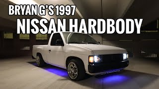 1997 Nissan Hardbody D21 Lowered Mini Truck | Flake Garage Bryan G
