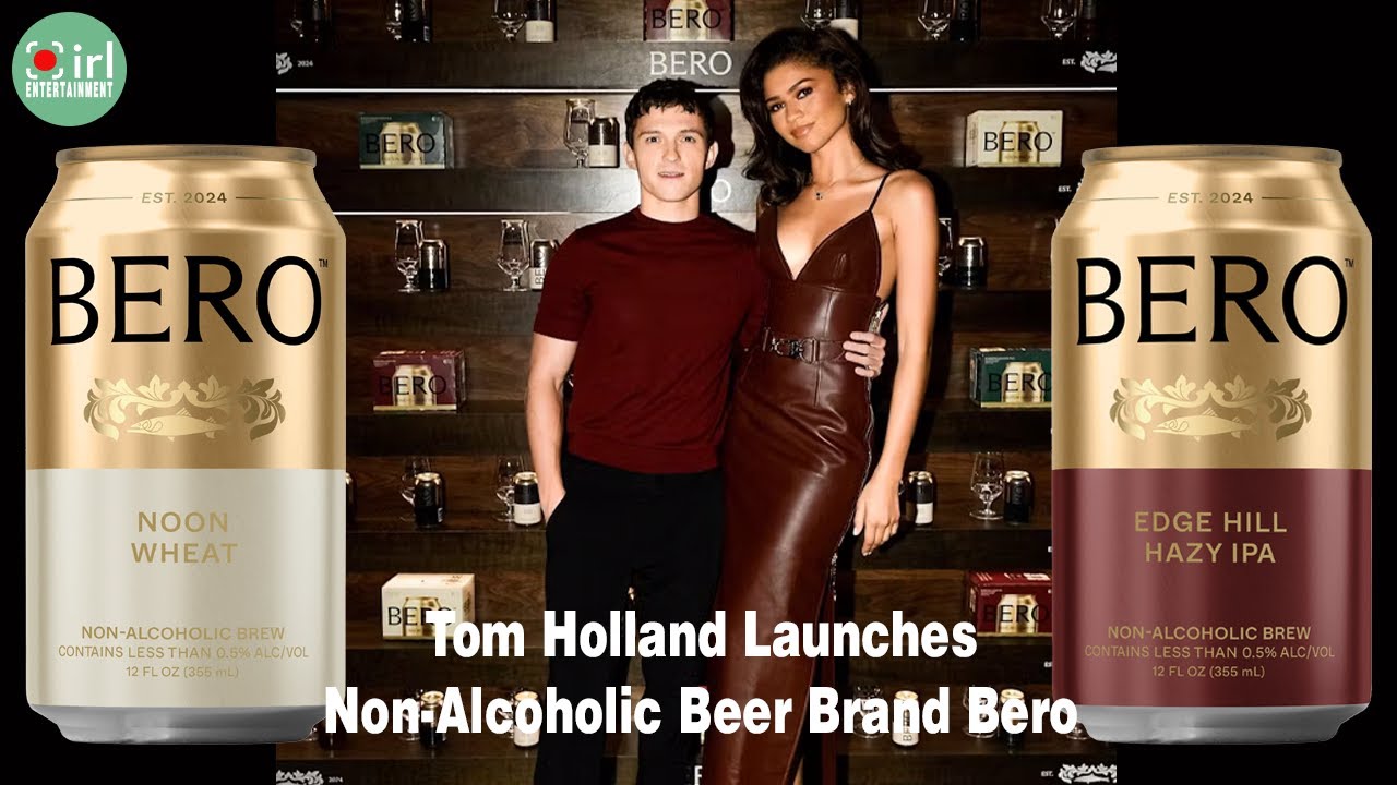 Tom Holland Launches NonAlcoholic Beer Brand Bero YouTube