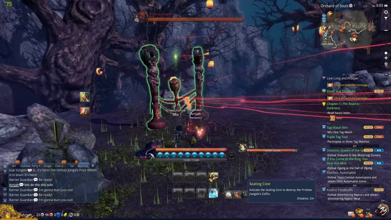 Profane Jiangshi Solo...Sorta - Blade and Soul - Field Boss