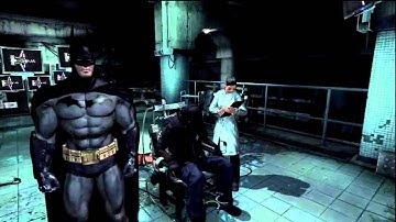 Lets Play Batman Arkham Asylum Part 2 - Green gas is not good for your health