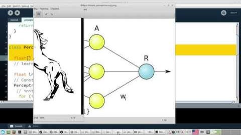 Нейронная сеть на Processing 3