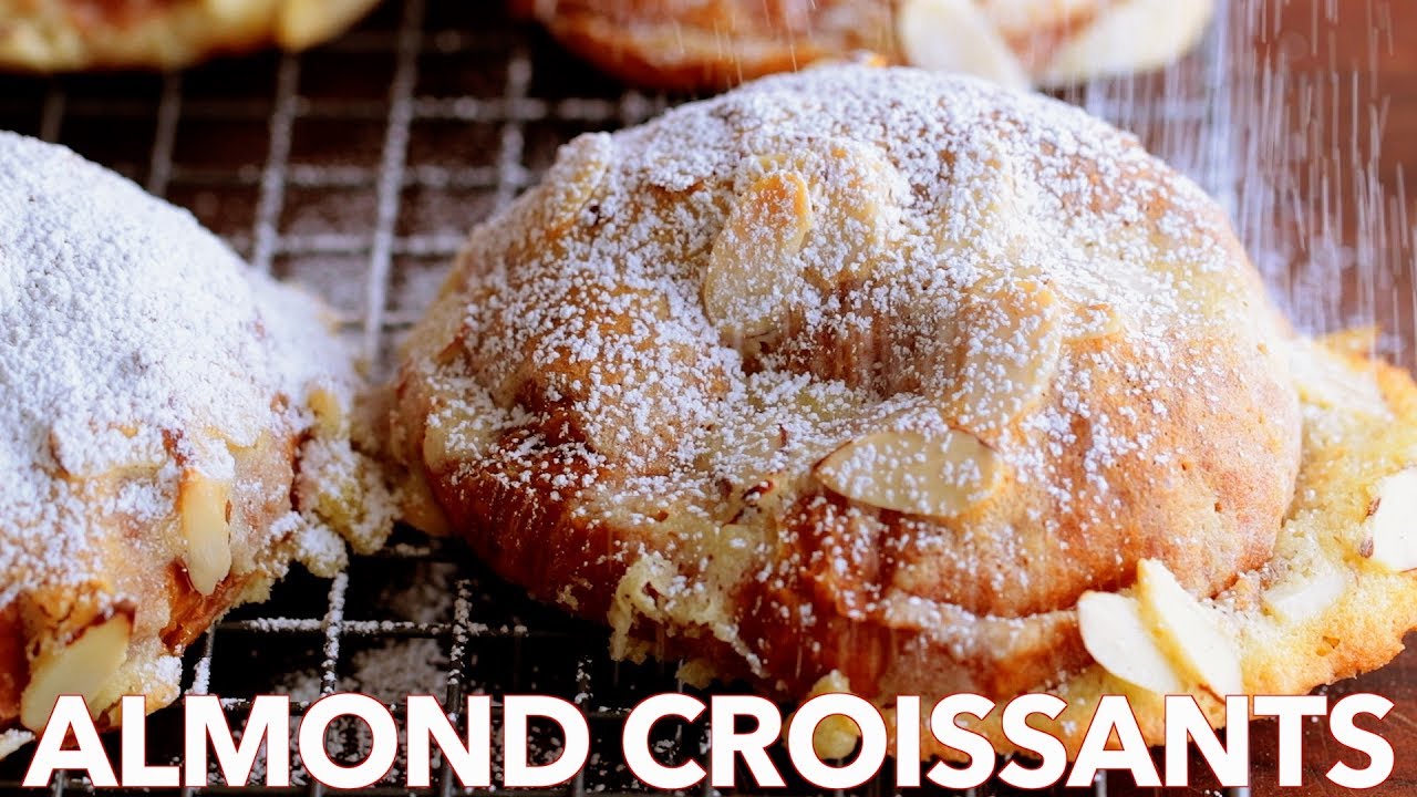 French Almond Croissants (Bakery Style) - Pardon Your French