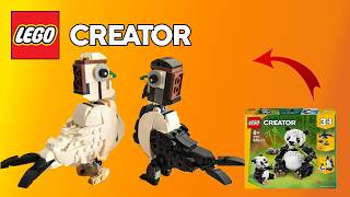 LEGO Creator 3in1 31165 Wild Animal Panda Family | Alternate  Magpie  MOC Speed Build