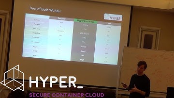 HYPER_ a secure, multi-tenant container Cloud - James Kulina