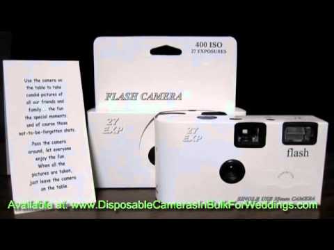 Wedding Disposable Cameras Cheap Youtube