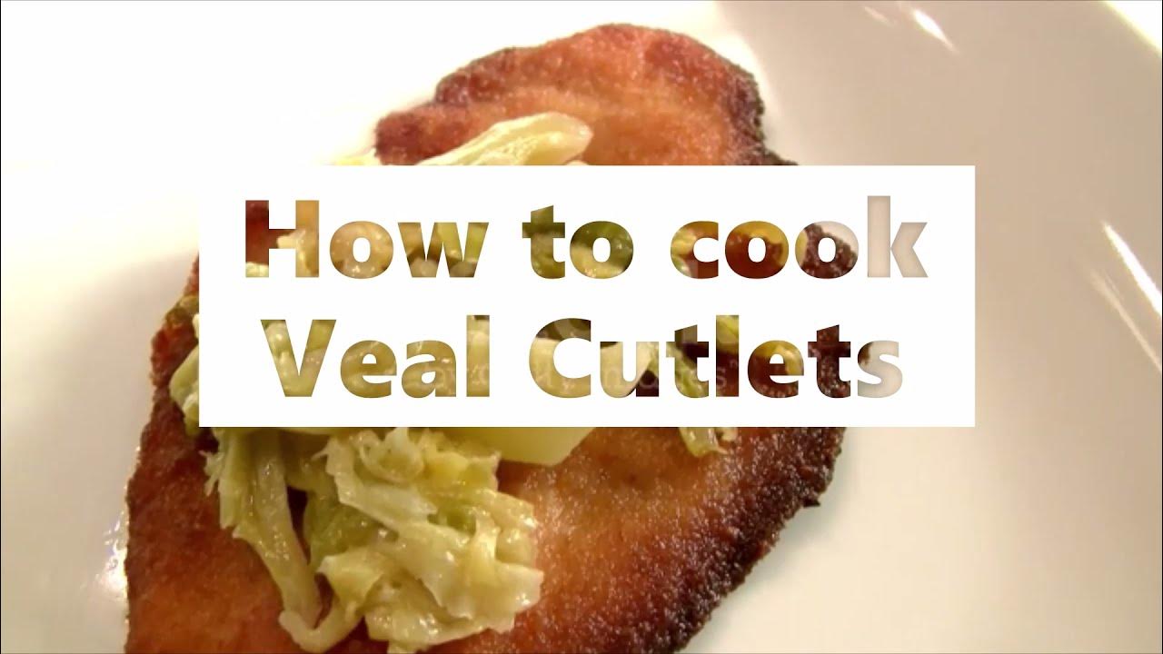 How to cook Veal Cutlets YouTube