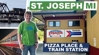 Train Station Pizza in Saint Joseph, Michigan