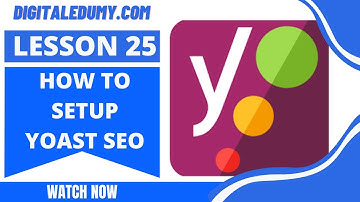Yoast SEO Tutorial | How to Setup Yoast SEO