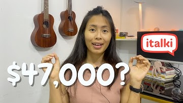 How much money I earned TEACHING 6 LANGUAGES on italki?