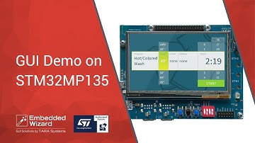 GUI Demo on STM32MP135