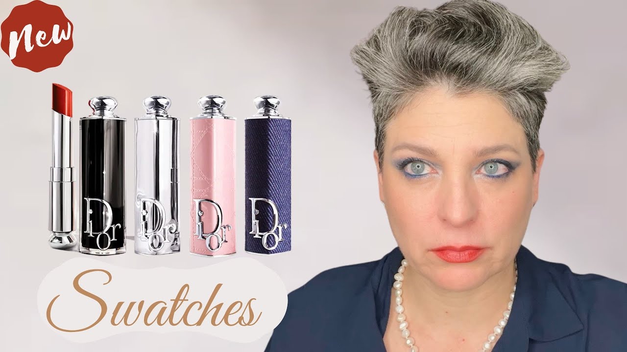 DIOR ADDICT Hydrating Shine Lipsticks SWATCHES & TRYON -Nude Look ...