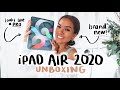 BRAND NEW IPAD AIR 2020 4TH GENERATION UNBOXING | + apple pencil 2nd gen & other accessories!