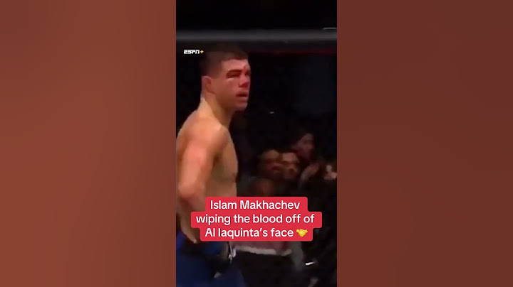 Pure class from Islam Makhachev 👏