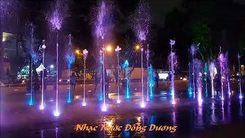 Sàn Nhạc Nước Công Viên Văn Lang Quận 5 | Đón Xuân Về