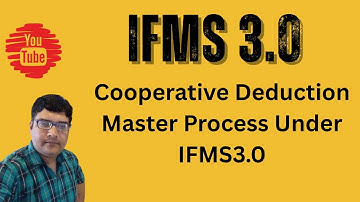 How To Add Cooperative Master Details On Ifms 3.0 | Add Dependent Bulk Deduction On Ifms 3.0