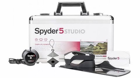 Datacolor Spyder®5STUDIO - Getting Started