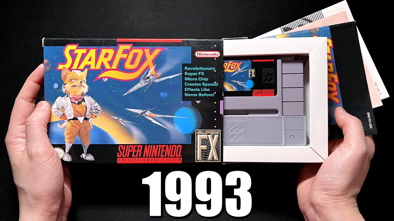 Star Fox SNES Super Nintendo