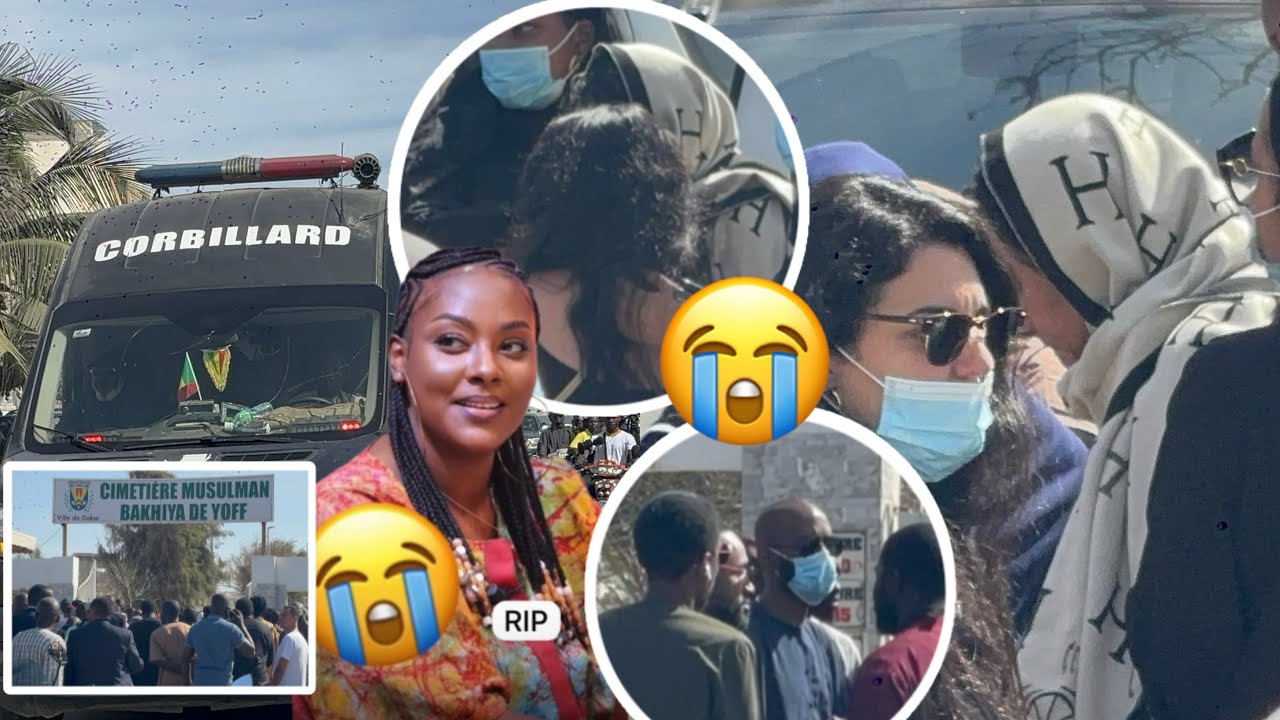 🚨😭 Enterrement de Halima Gadji: ça maman craque en larmes et parents de la Mauritanie au cimetière 
