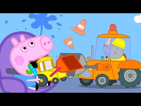 Peppa Pig Türkçe | Yolu Kazmak | Çocuklar İçin Çizgi Filmler