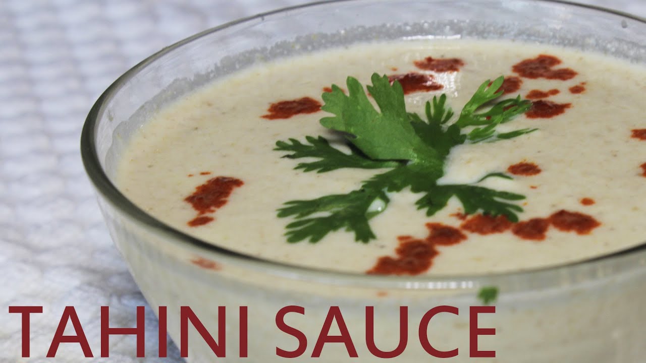Tahini Sauce Recipe | Sesame Seeds Recipe | How To Make Tahini Sauce | Tahini Sauce For Falafel | Kanak