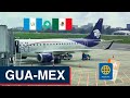 Reporte de Viaje | Aeromexico Connect | Embraer 190 | Guatemala - Ciudad de México | Clase Premier