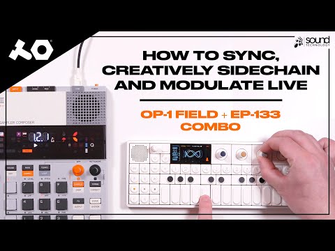 Teenage Engineering OP-1 field + EP-133 combo - how to SYNC and