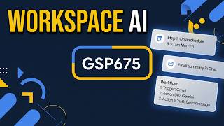 Google Workspace Studio Tutorial | Automate Work with AI (GSP675) | Google Cloud Skills Boost Lab