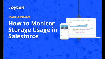 How to Monitor Storage Usage in Salesforce