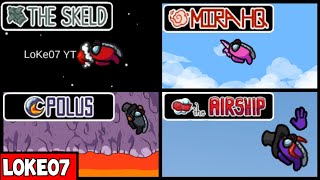 Evolution of Ejection animation ( The Skeld, Mira HQ, Polus, The Airship )
